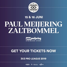Pro-League 3x3 basketbal Paul Meijering