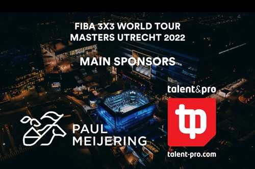 FIBA 3X3 World Tour Masters Utrecht Paul Meijering