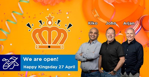Kingsday 27 april 2023 Openinghours Paul Meijering