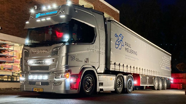 Scania Paul Meijering Stainless Steel