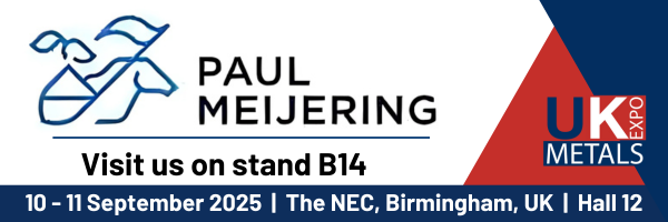 Banner UK Metals Expo 2025 Paul Meijering Stainless Steel B14