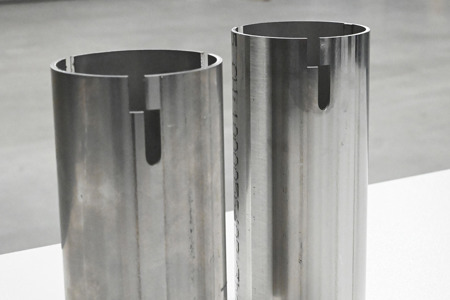 Eerste Snijwerk HSG R1 Buislaser Paul Meijering Stainless Steel