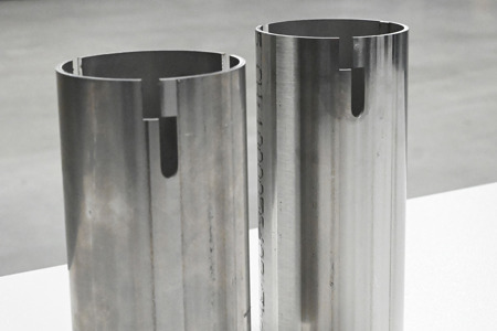 Eerste Snijwerk HSG R1 Buislaser Paul Meijering Stainless Steel