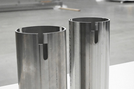 Eerste Snijwerk HSG R1 Buislaser Paul Meijering Stainless Steel